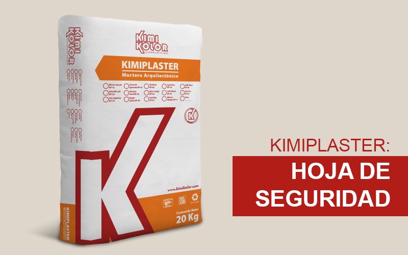 KIMIPLASTER HOJA DE SEGURIDAD