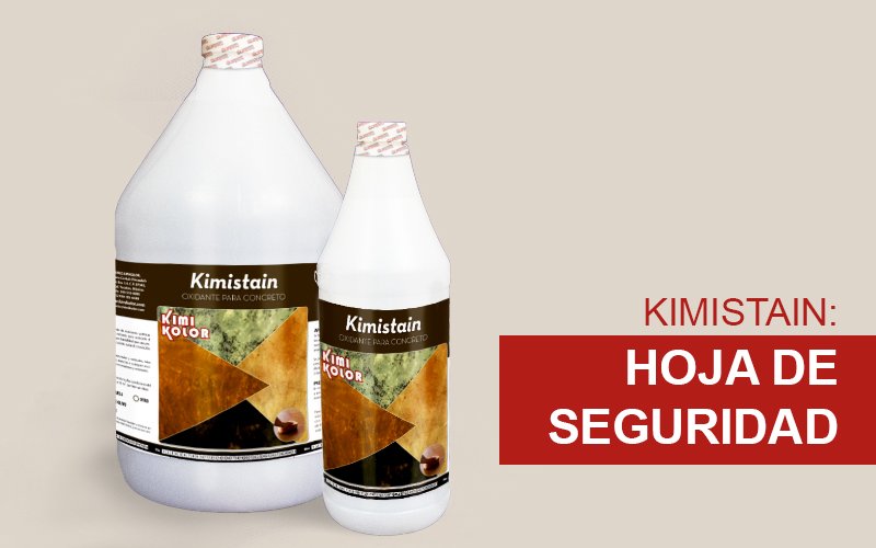 KIMISTAIN HOJA DE SEGURIDAD